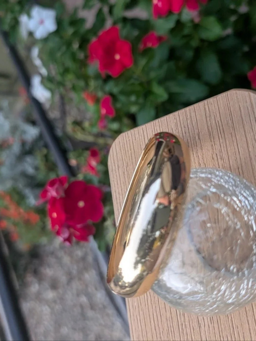 Vintage Gold Wide Bangle Bracelet Chunky Gold Bracelet